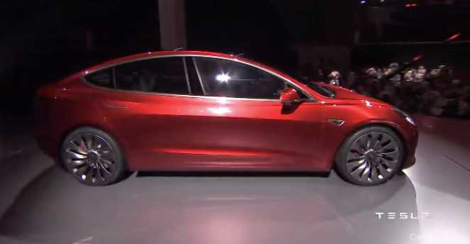2017 Tesla Model 3 Unveil