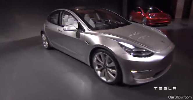 2017 Tesla Model 3 Unveil