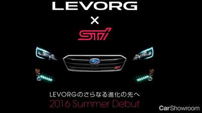 Subaru Teases Levorg STI For Make Japanese Debut