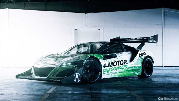 Honda’s EV Racing NSX Concept To Scale Pikes Peak