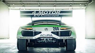 Honda’s EV Racing NSX Concept To Scale Pikes Peak