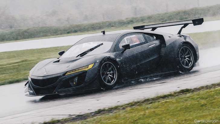 Honda’s Menacing NSX GT3 Racer Spied In Bare Carbon Fibre