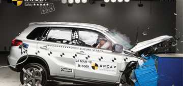 Suzuki Vitara Scores 5-Star ANCAP Safety Rating