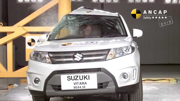 Suzuki Vitara Scores 5-Star ANCAP Safety Rating