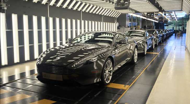Final Aston Martin DB9s Roll Out Of Production