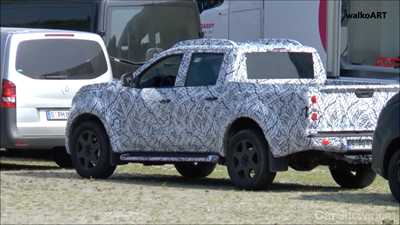Disguised Mercedes-Benz Pick-Up Spied In The Wild