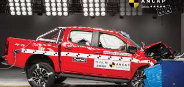 ANCAP Hands Updated Holden Colorado 5-Stars