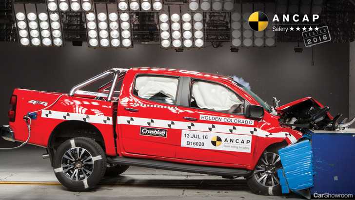ANCAP Hands Updated Holden Colorado 5-Stars