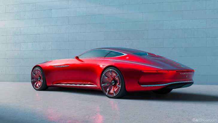 Vision Mercedes-Maybach 6 Coupe Concept Officially Revealed