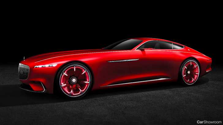 Vision Mercedes-Maybach 6 Coupe Concept Officially Revealed