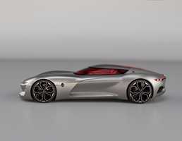 Renault’s Trezor Concept, High Performance EV GT