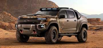 2016 Chevrolet Colorado ZH2 Fuel Cell Military Vehicle