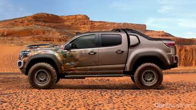 2016 Chevrolet Colorado ZH2 Fuel Cell Military Vehicle
