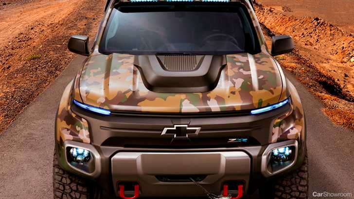 2016 Chevrolet Colorado ZH2 Fuel Cell Military Vehicle