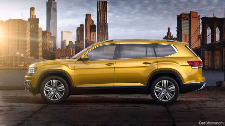 Volkswagen Official Reveals Atlas SUV For North America