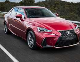Lexus IS Sedan Updated For 2017