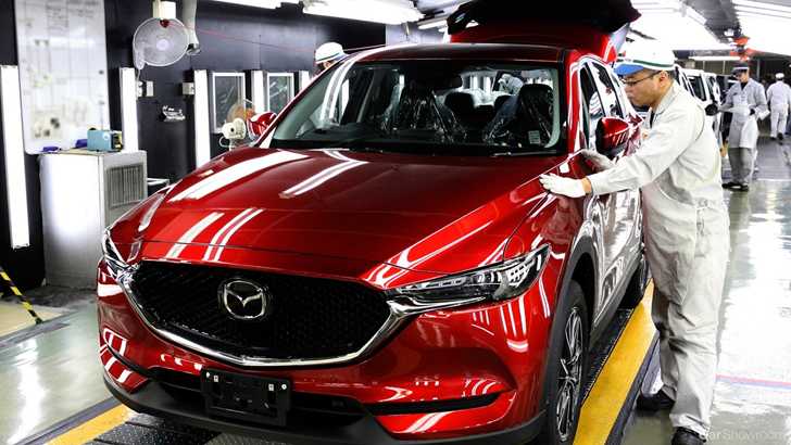 2017 Mazda CX-5 Enters Production