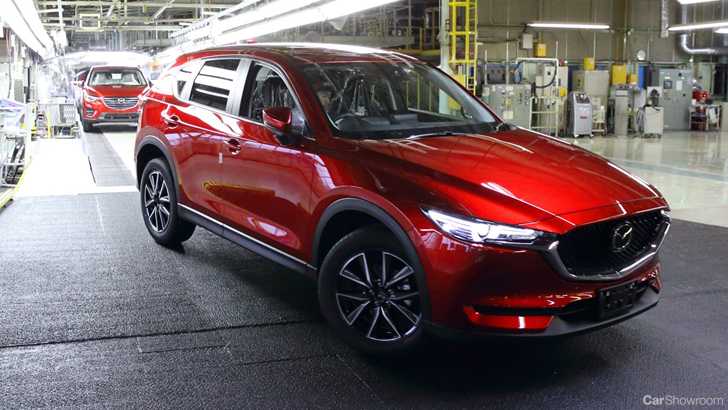 2017 Mazda CX-5 Enters Production