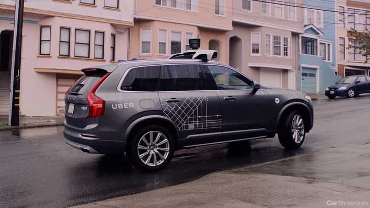 2016 Volvo XC90 - Uber Autonomous San Francisco