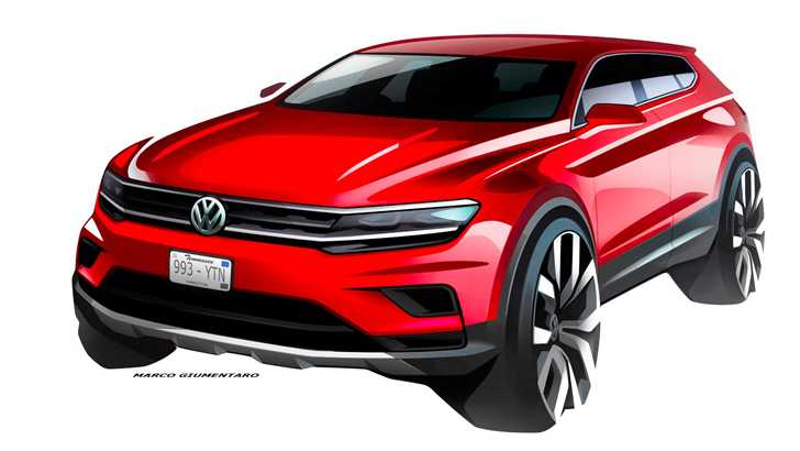 Volkswagen Teases Tiguan Allspace
