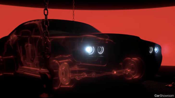 Dodge Teases Lightweight Challenger Demon