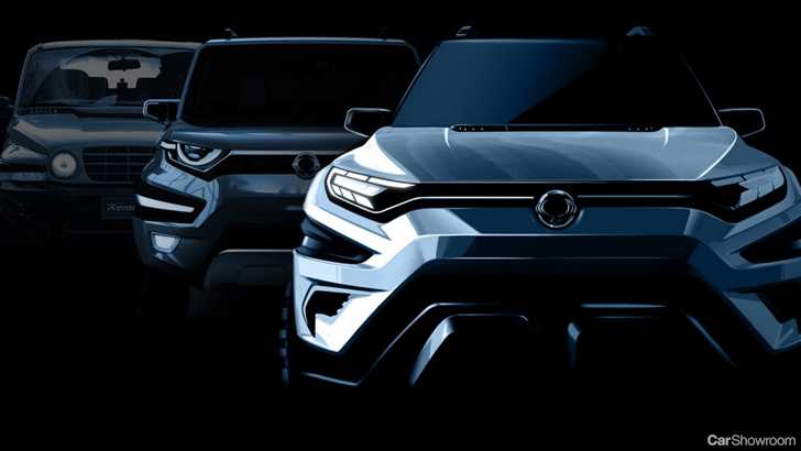 Ssangyong Teases 7-Seater XAVL Concept