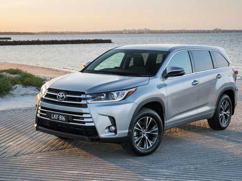 2017 Toyota Kluger Detailed: Japanese Bruiser Gains Revisions