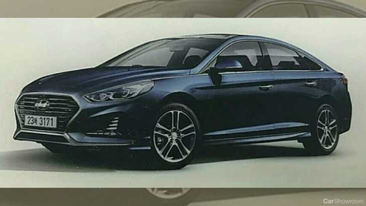 Is This The 2017 Hyundai Sonata?