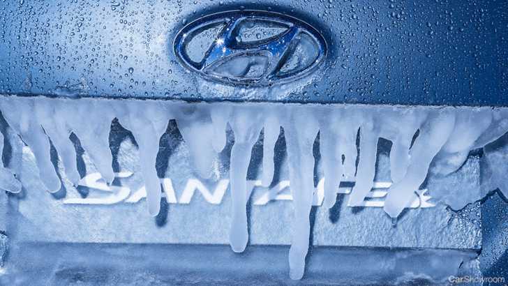 Hyundai Santa Fe Treks Across The Antarctic
