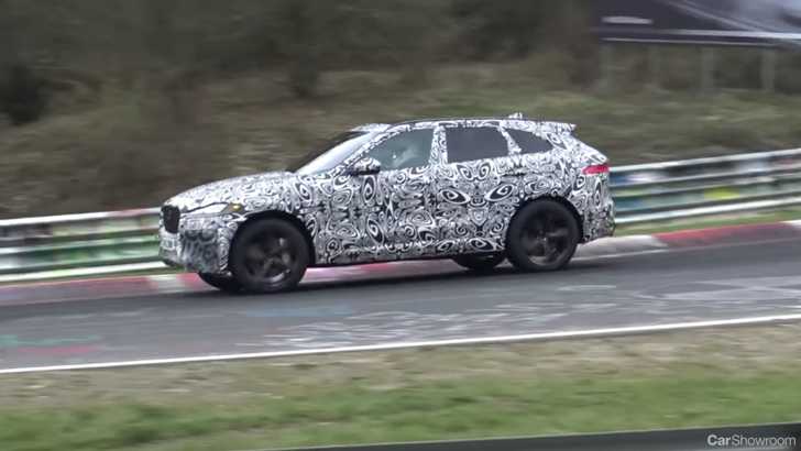 Jaguar F-Pace SVR Roars Around The Nürburgring