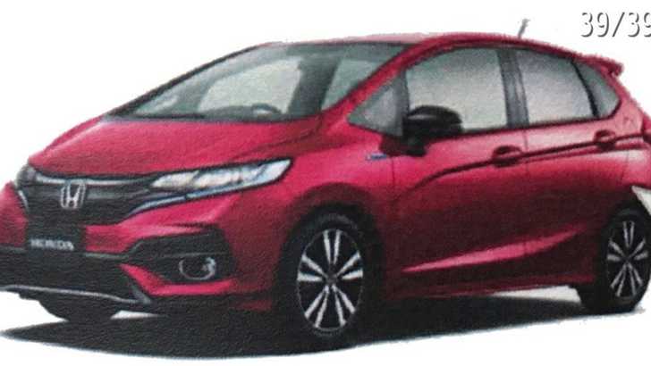 2017 Honda Jazz Facelift Outed