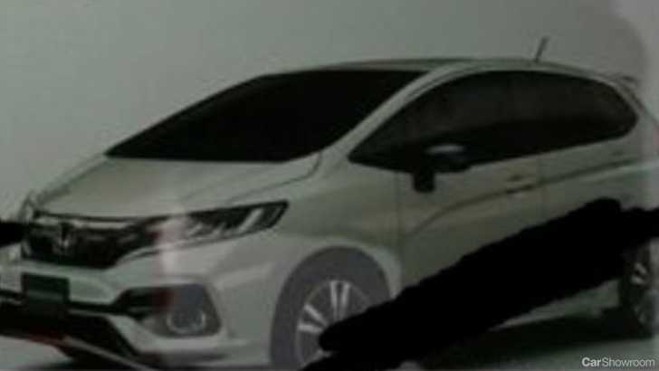 2017 Honda Jazz Facelift Outed