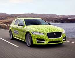 Jaguar Teases XF Sportbrake - Journey To Wimbledon