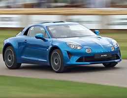 2017 Alpine A110 Makes Dynamic Debut At Goodwood