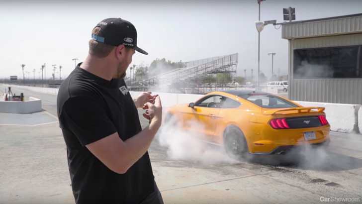 Ford Mustang EcoBoost Now Has Electronic Burnout Feature