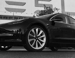 2017 Tesla Model 3 Shown Off In Production Trim