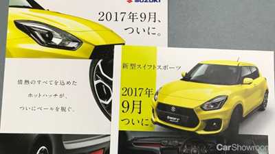 2018 Suzuki Swift Sport Peeled Back In Brochure Leak