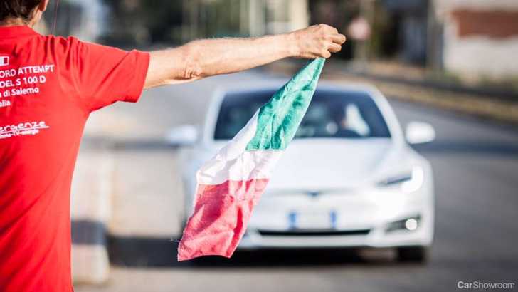 Italian Tesla Model S Owners Break 1,000km On Single Charge