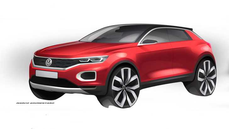 2018 Volkswagen T-Roc Teased, Again