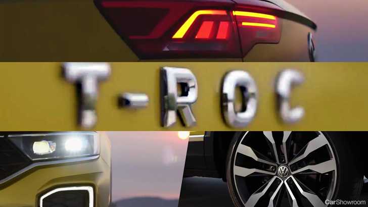 2018 Volkswagen T-Roc Teased, Again