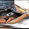 Interior Design Sketches – 2017 BMW Concept Z4