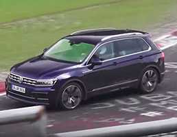 VW Tiguan R Prototype Seen Using Five-Cylinder Turbo