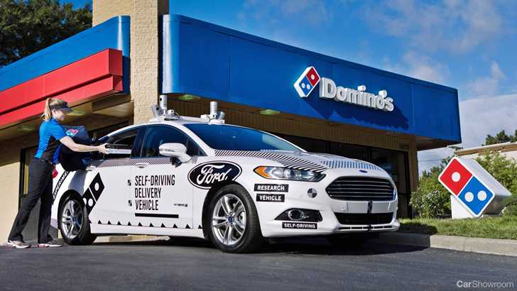 2017 Ford Fusion - Autonomous Research - Domino's Pizza