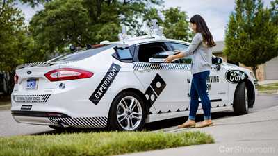 2017 Ford Fusion - Autonomous Research - Domino's Pizza