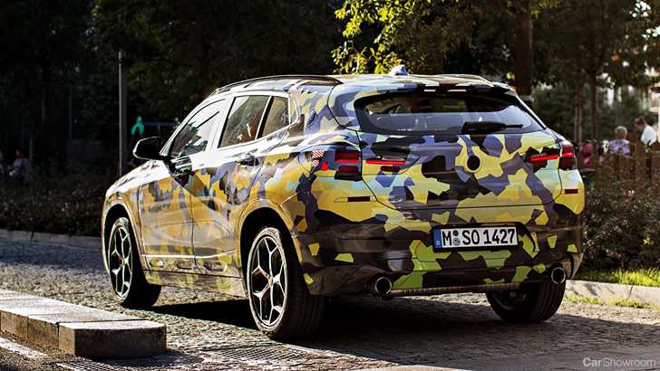 2018 BMW X2 Prototype Digital Camouflage - Milan