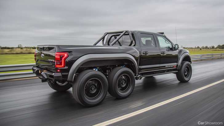 Hennessey Unleashes The VelociRaptor 6x6 At SEMA