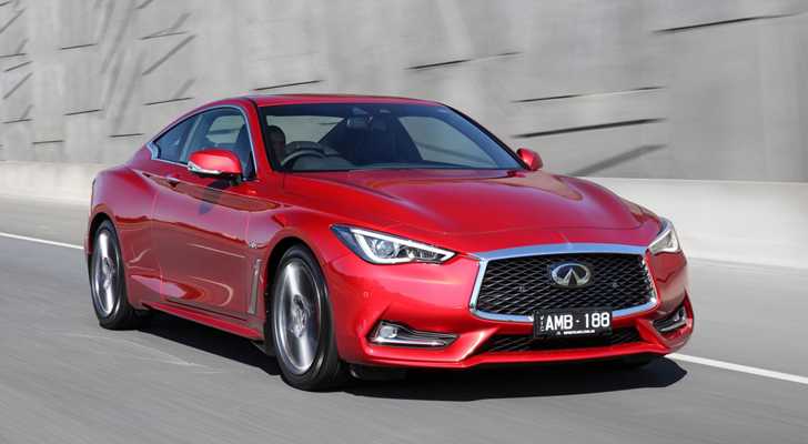 2017 Infiniti Q60 Red Sport - Australia