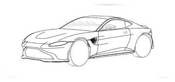 2018 Aston Martin Vantage - Patent Filing