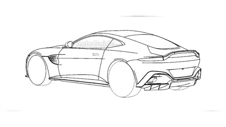 2018 Aston Martin Vantage - Patent Filing