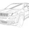 Jeep Grand Commander Leaked In Chinese Patents